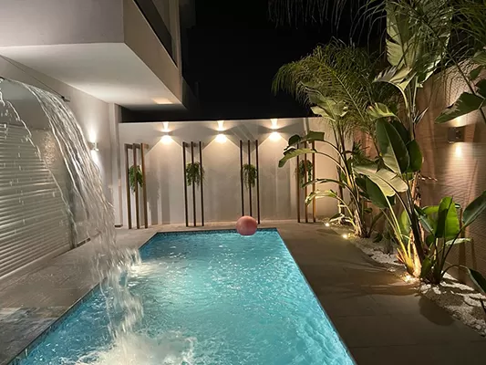 aménagement terrasse piscine